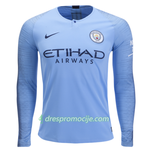 Manchester City Dres Domaći 2018-2019 Dugim Rukavima Manchester City Dres Domaći 2018-2019 Dugim Rukavima
